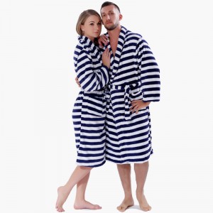 Robe cu dungi adulte Bărbați Femei Pijama